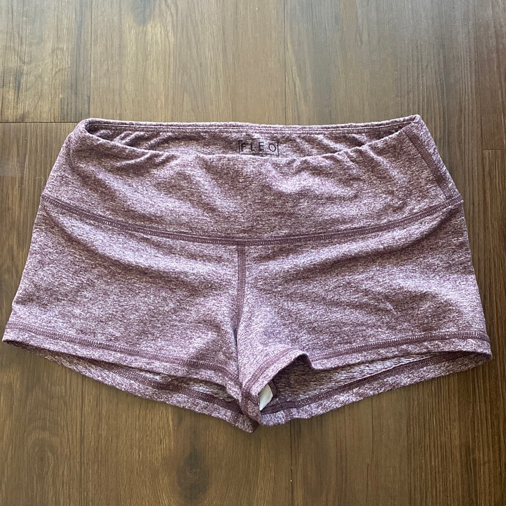 Fleo Shorts Heather Purple